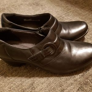 Clark's Black Shoes 8.5